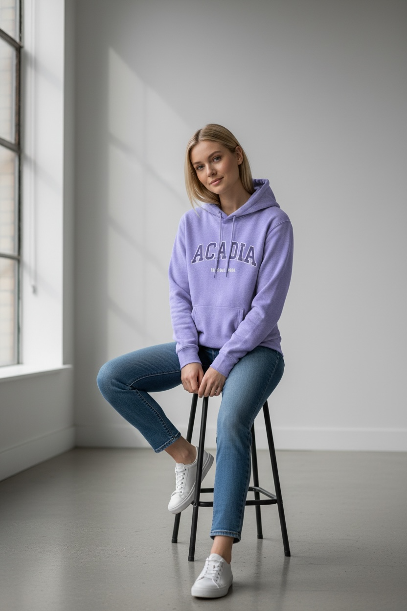 Embroidery ACADIA Hoodie