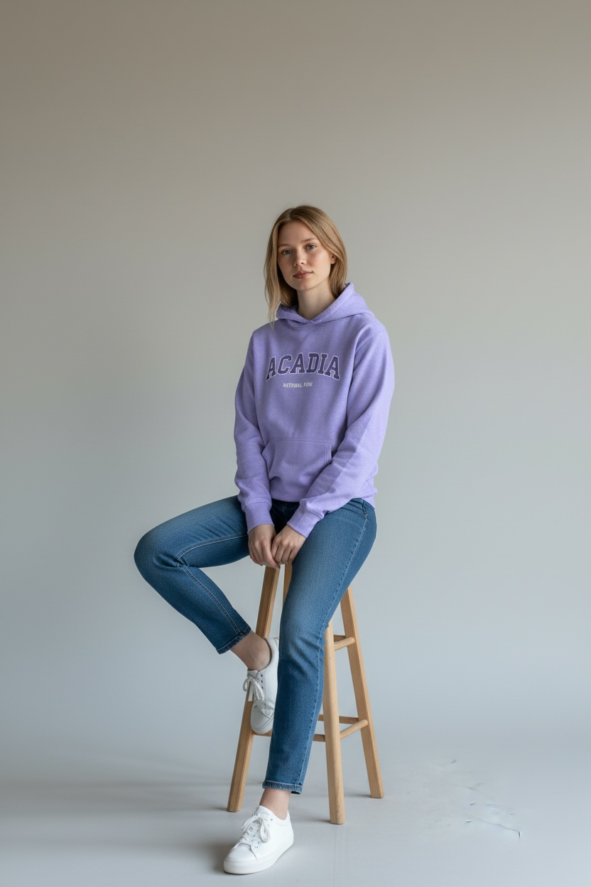 Embroidery ACADIA Hoodie