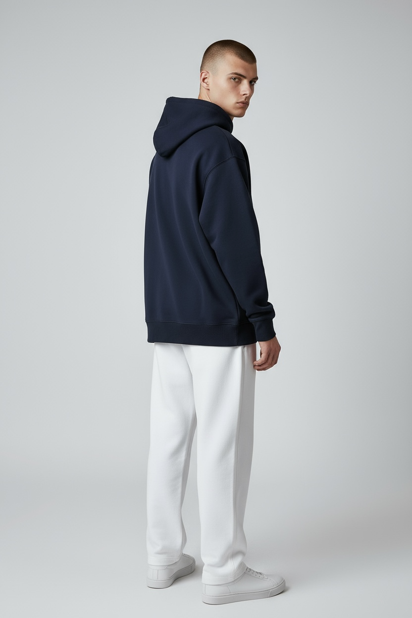 Heavy Grammage Drop Shoulder Hoodie