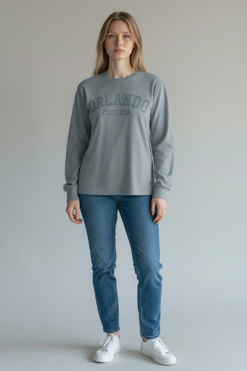 Embroidery Orlando Florida Sweatshirt