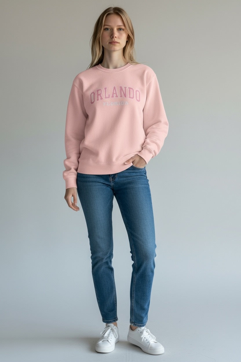 Embroidery Orlando Florida Sweatshirt