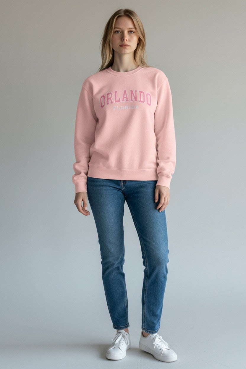 Embroidery Orlando Florida Sweatshirt