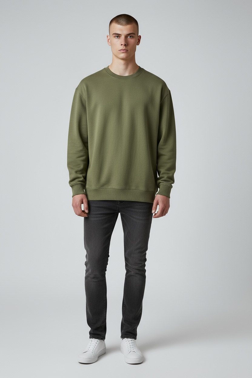 Heavyweight Plain Sweatshirts