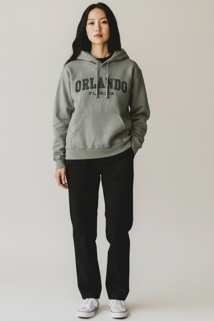 Orlando Embroidery Hoodie