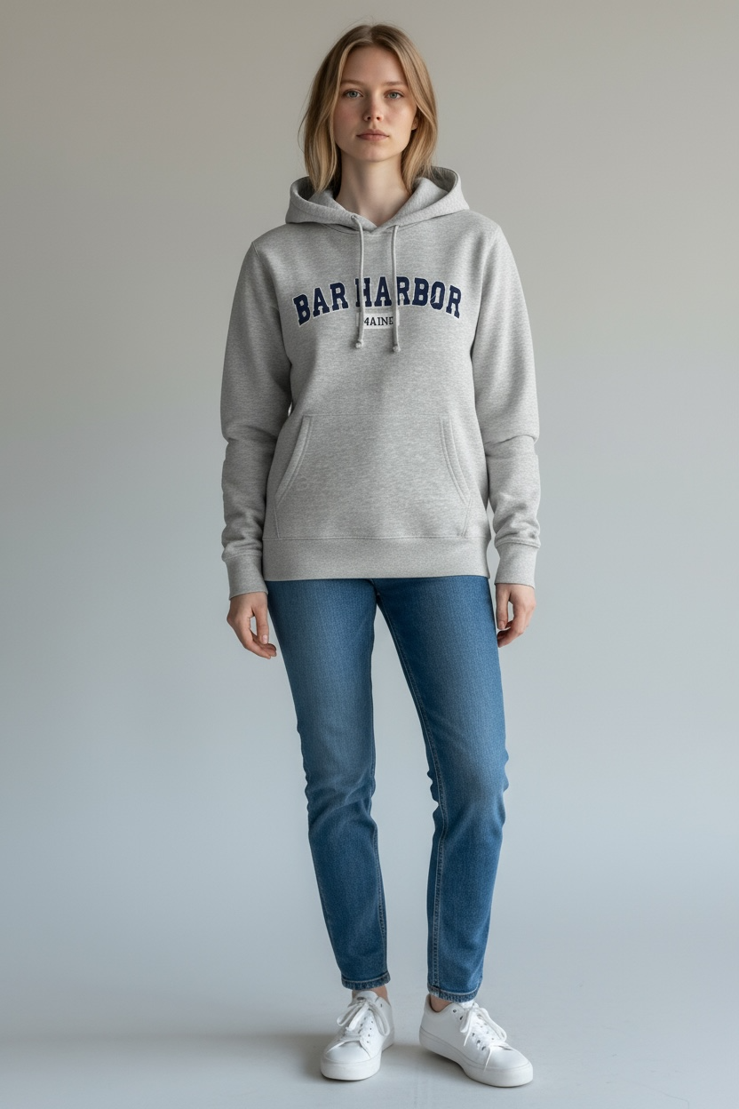 Bar Harbor Embroided Hoodie
