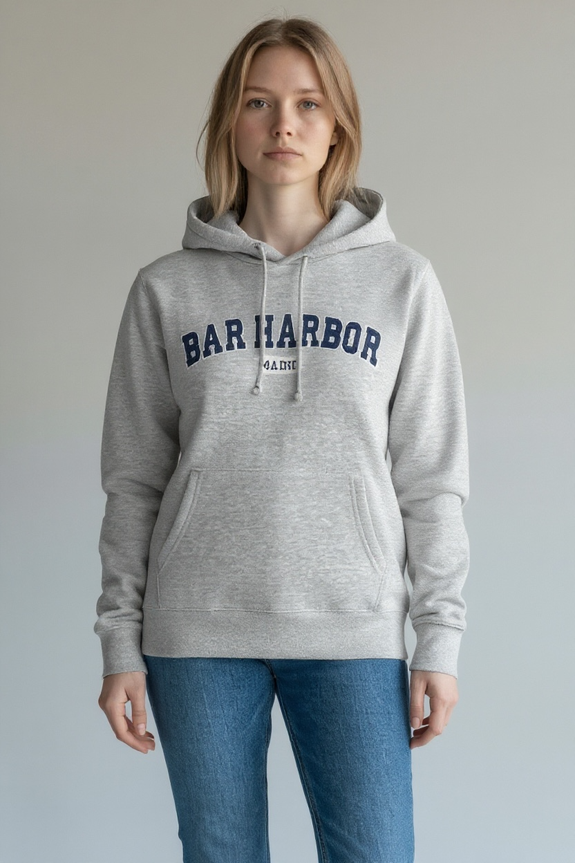 Bar Harbor Embroided Hoodie