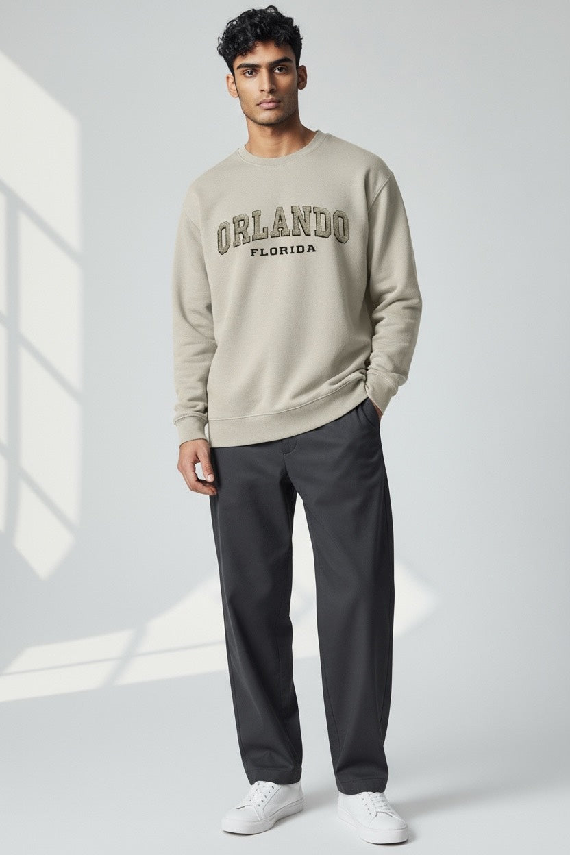 Embroidery Orlando Florida Sweatshirt