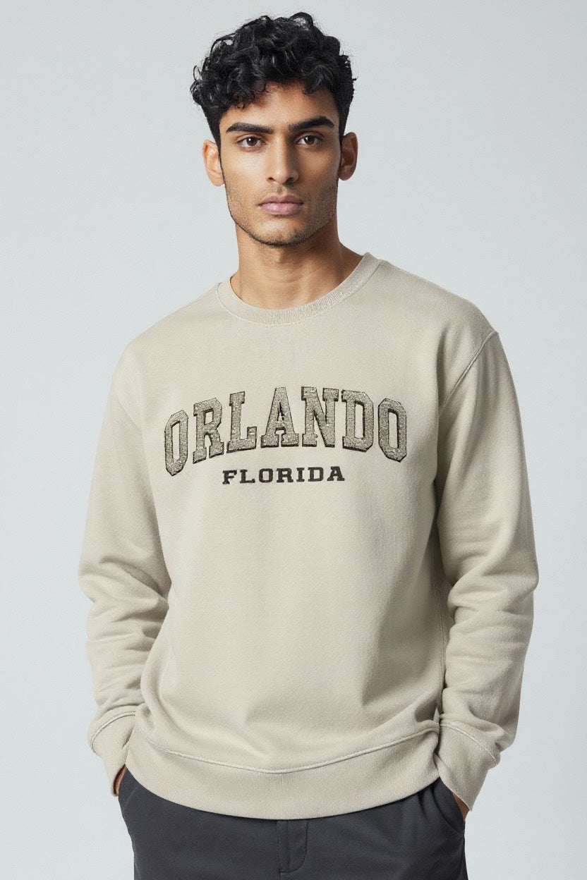 Embroidery Orlando Florida Sweatshirt