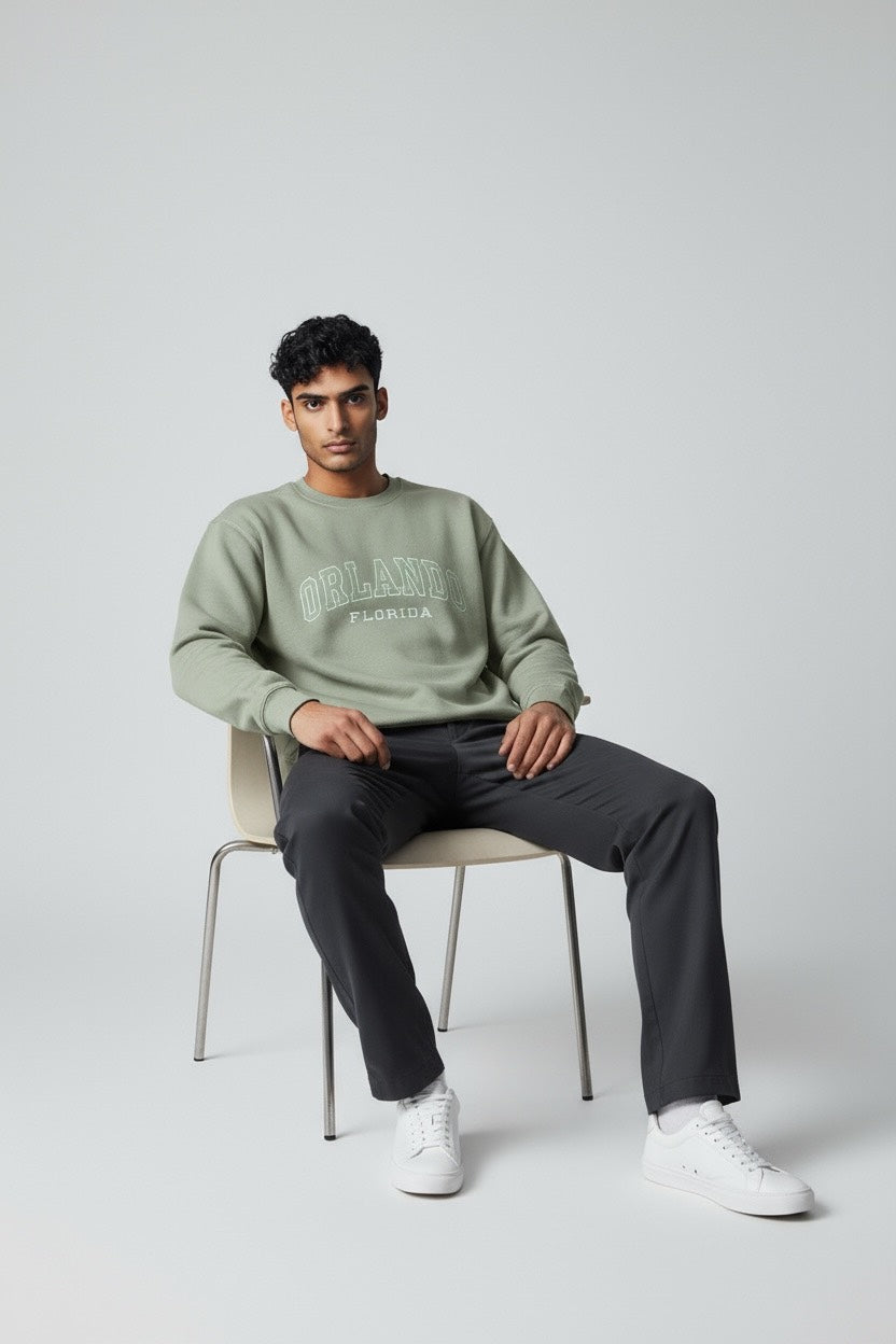 Embroidery Orlando Florida Sweatshirt