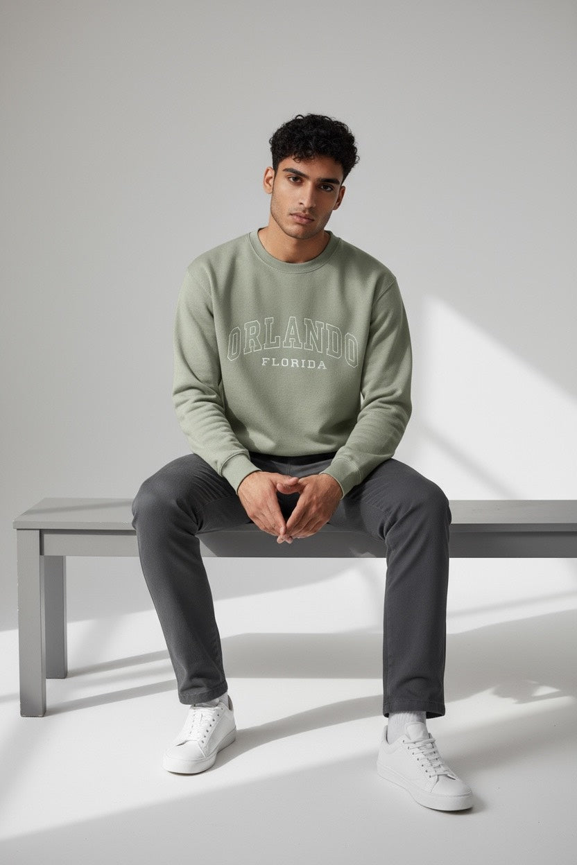 Embroidery Orlando Florida Sweatshirt