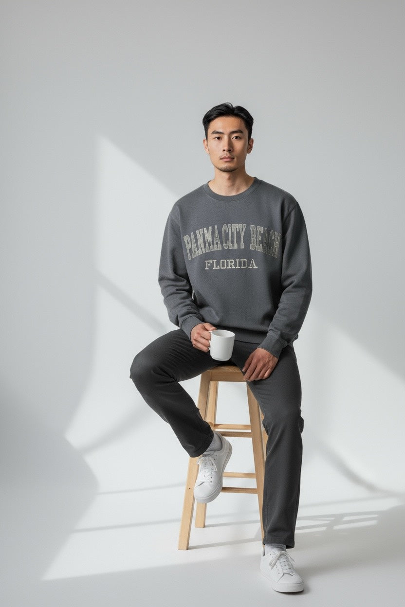 Embroidery Panama City Beach Sweatshirt