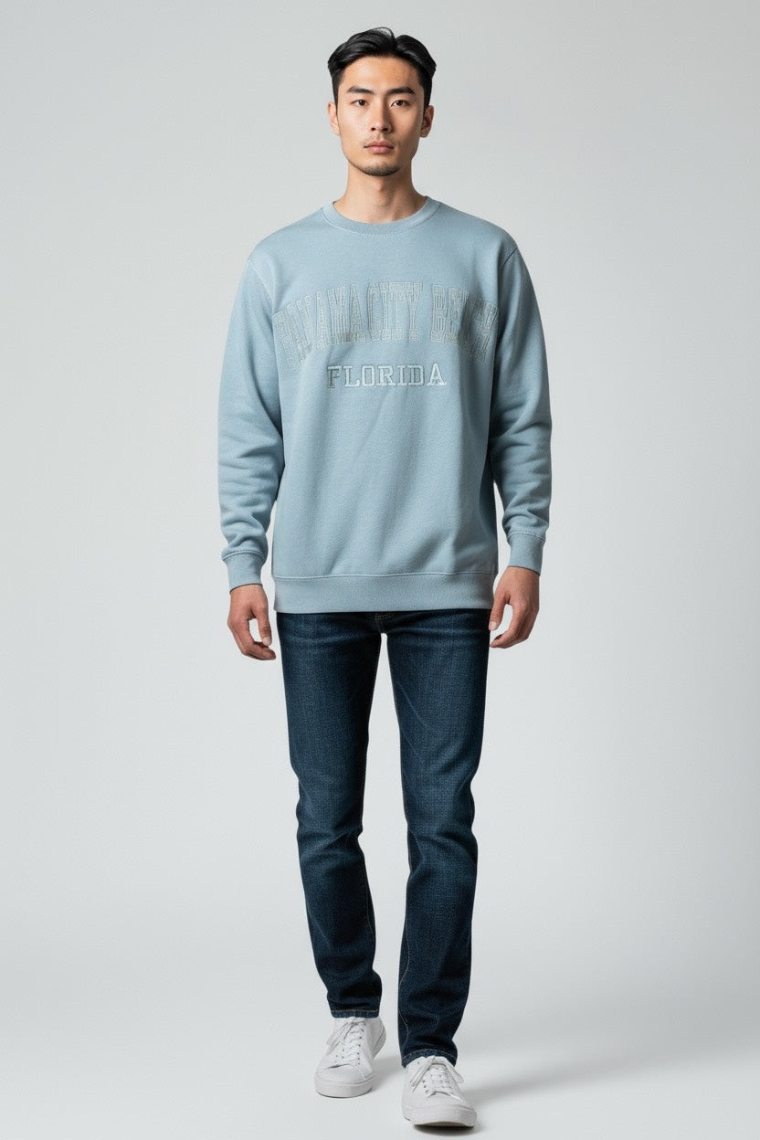 Embroidery Panama City Beach Sweatshirt