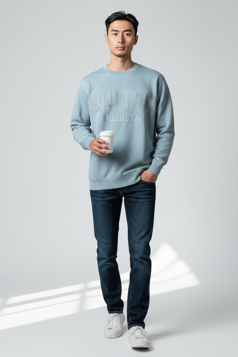 Embroidery Panama City Beach Sweatshirt