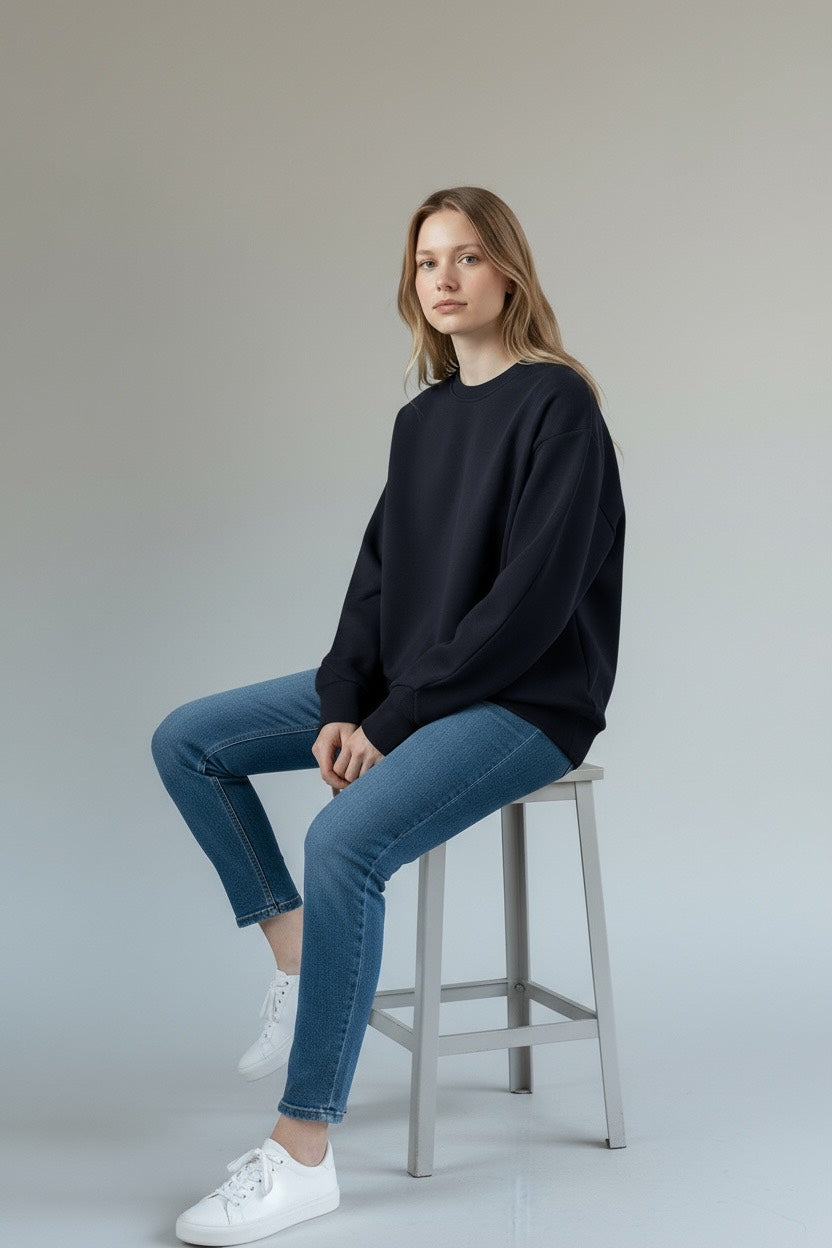 Heavyweight Plain Sweatshirts