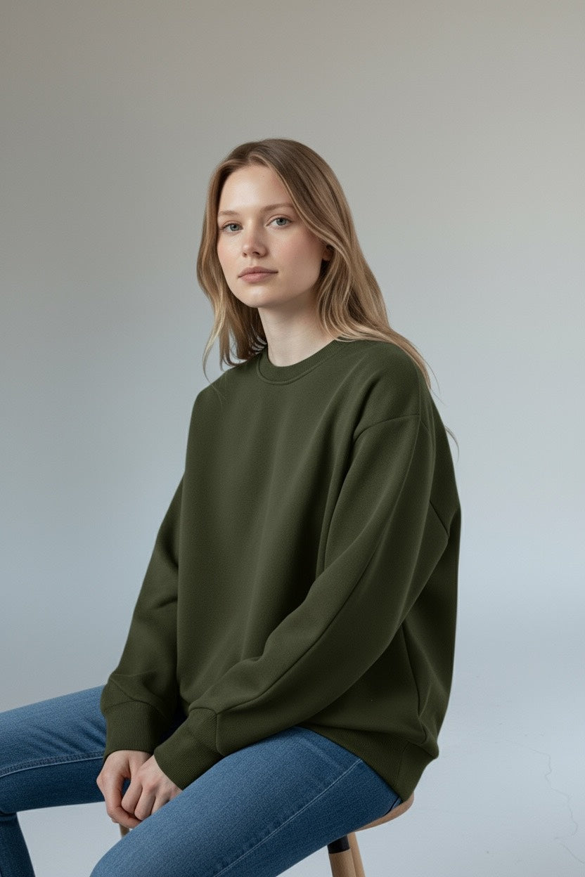 Heavyweight Plain Sweatshirts