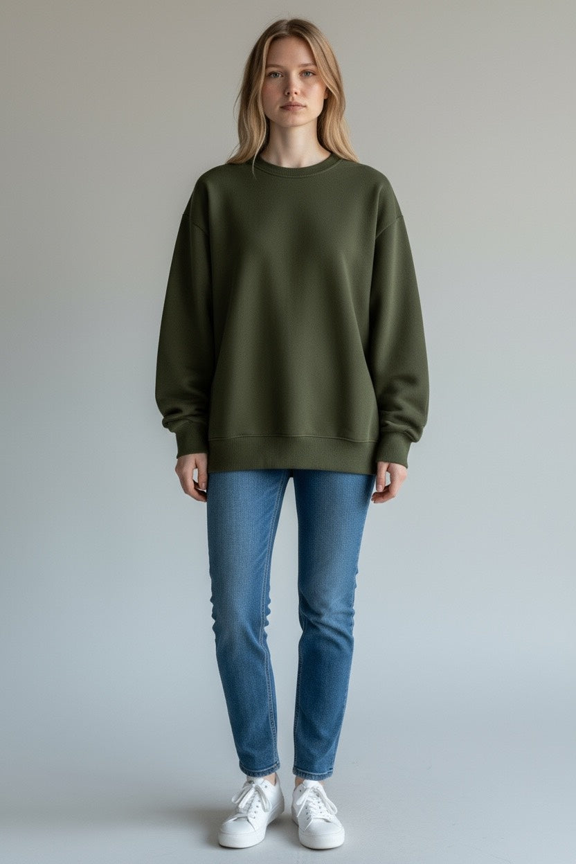 Heavyweight Plain Sweatshirts