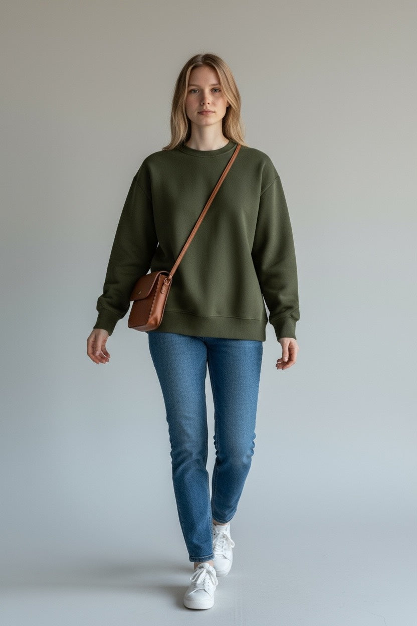 Heavyweight Plain Sweatshirts