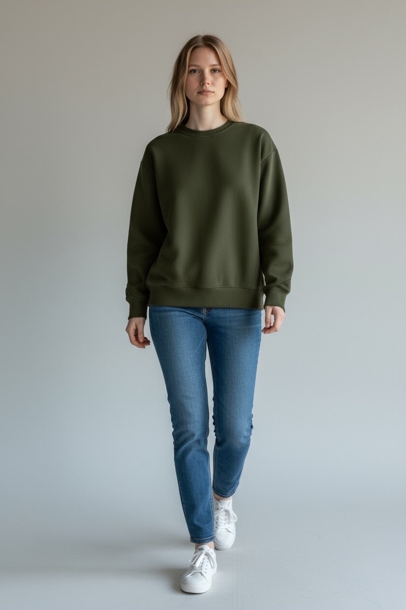 Heavyweight Plain Sweatshirts