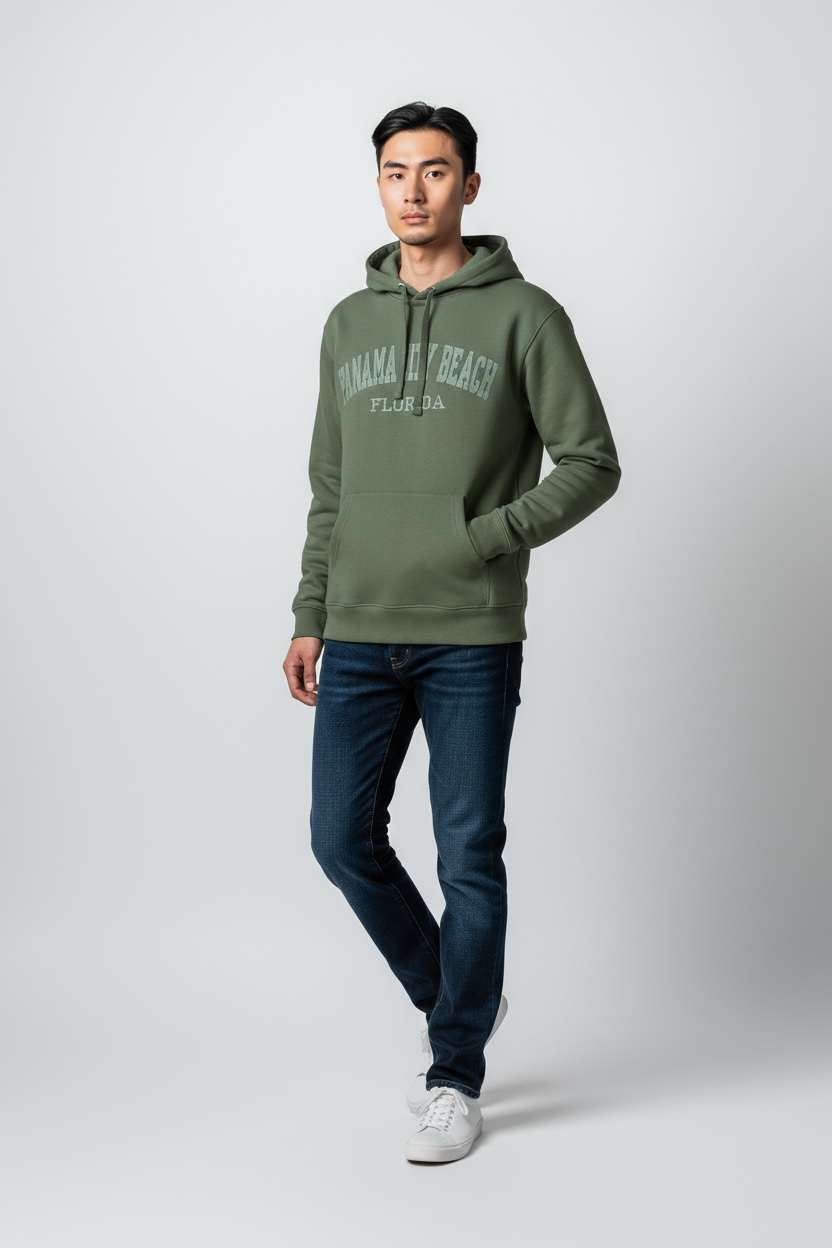 Embroidery Panama City Beach Hoodie