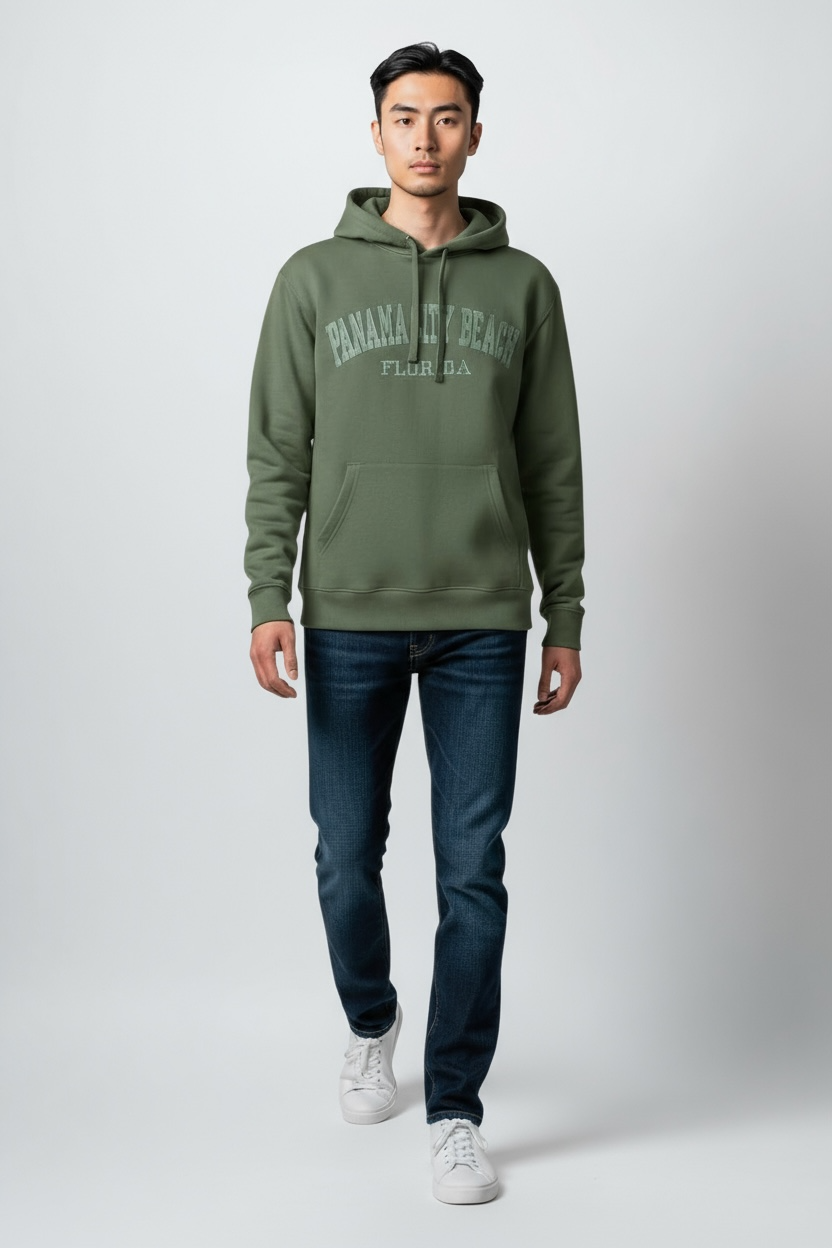 Embroidery Panama City Beach Hoodie