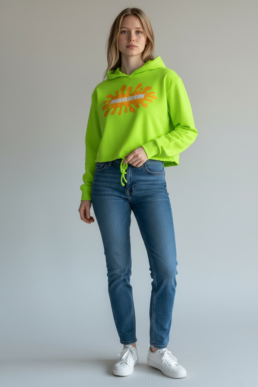 Nickelodeon Cropped Hoodie